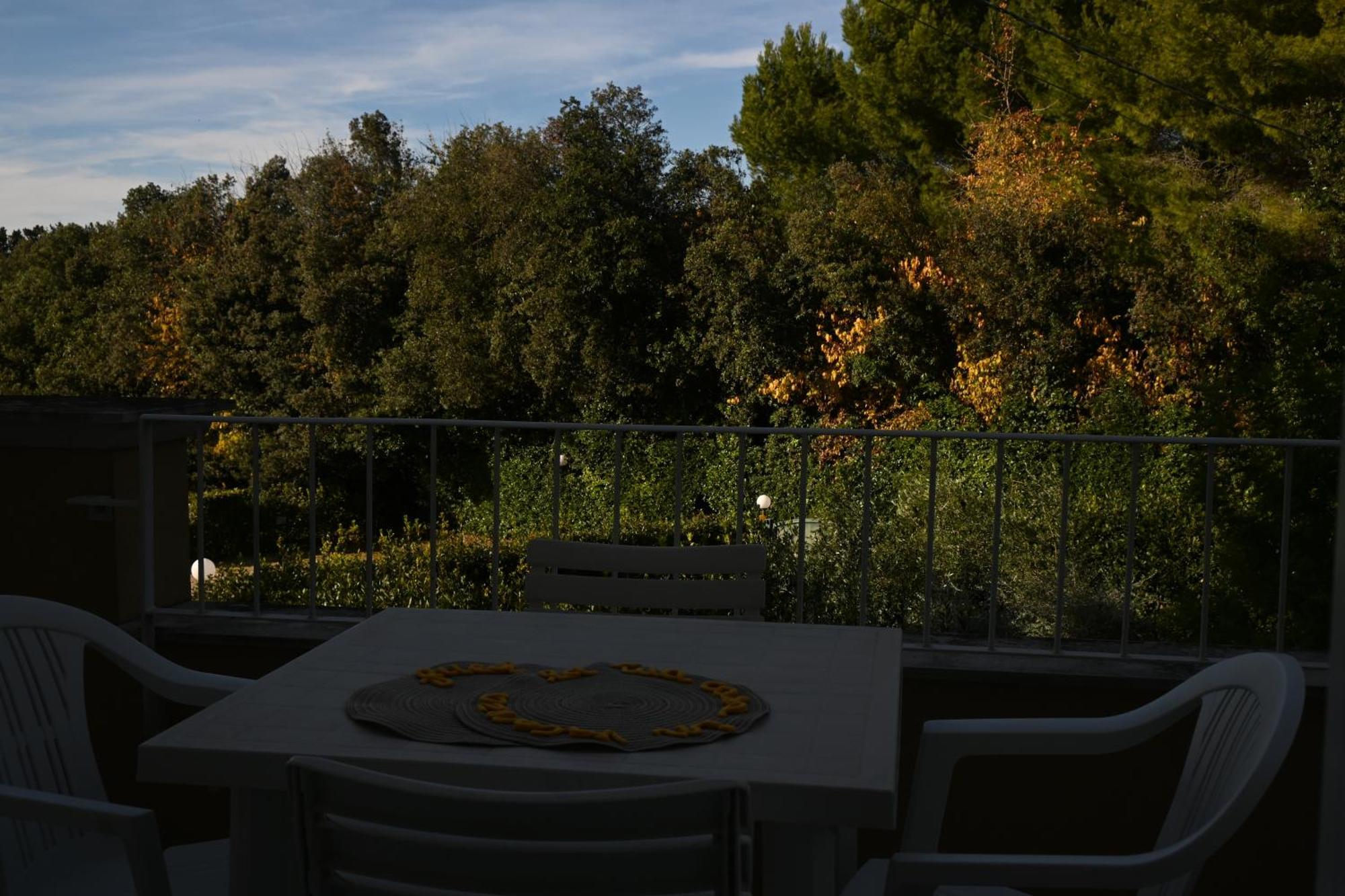 N185 - Numana, Meraviglioso Trilocale Con Terrazzo E Piscina 外观 照片